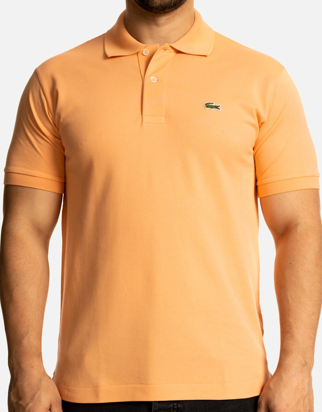 Mens S/S Polo Shirt (Orange), 8 of 7