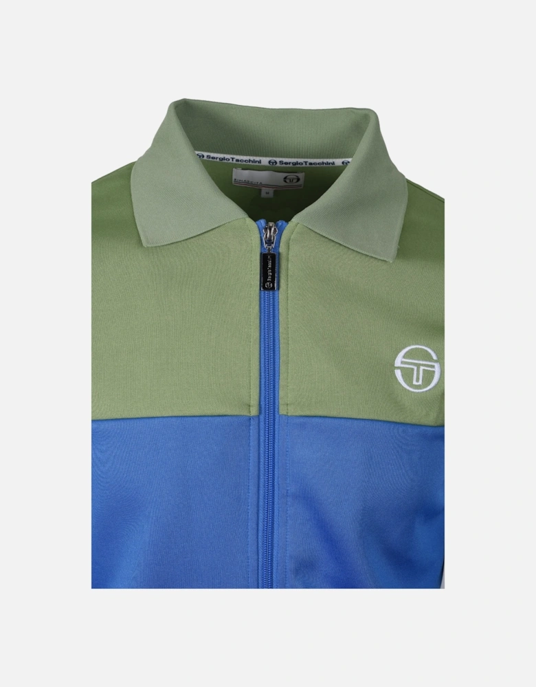 Tomme Track Top Palace Blue/Jade Green
