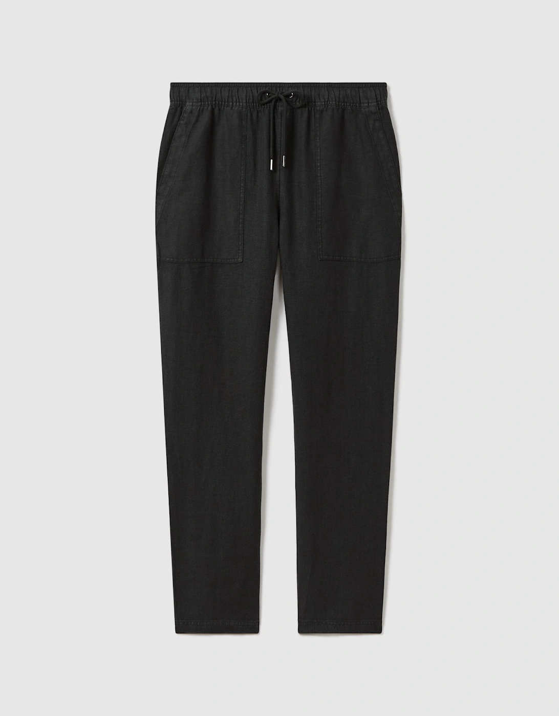 Drawstring Linen Trousers, 2 of 1
