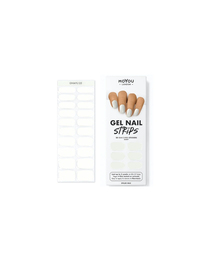 Gel Nail Strip - Spilled Milk
