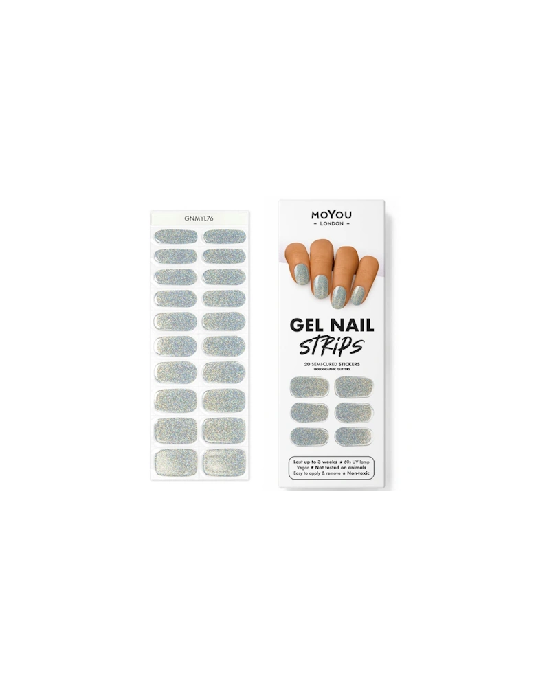 MoYou Gel Nail Strip - Too Glam to Give a Damn