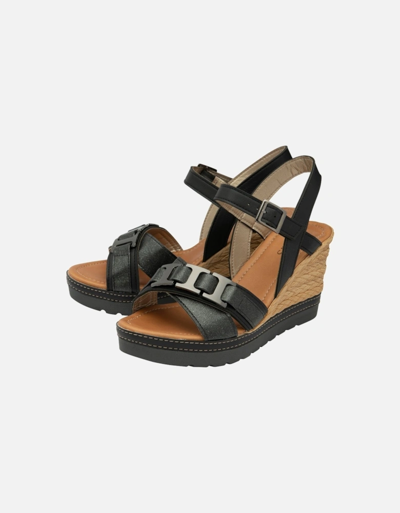 Bardolino Womens Wedge Sandals