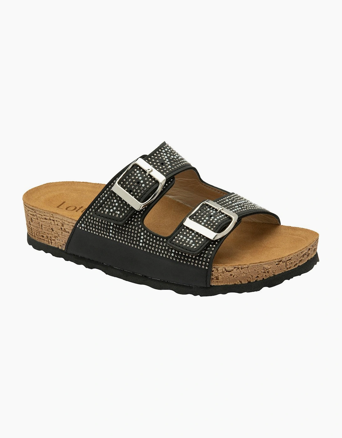 Lotus Women's Tafella Womens Sandals - Black - Size: 6
