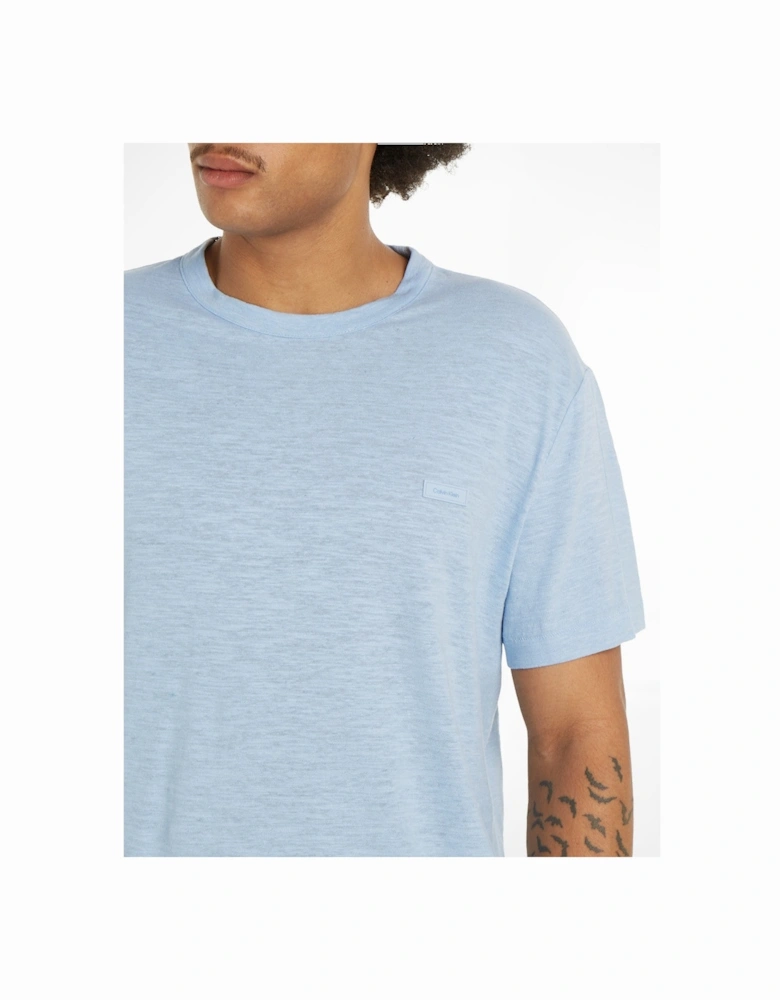 Cotton Linen T-Shirt CGK Kentucky Blue