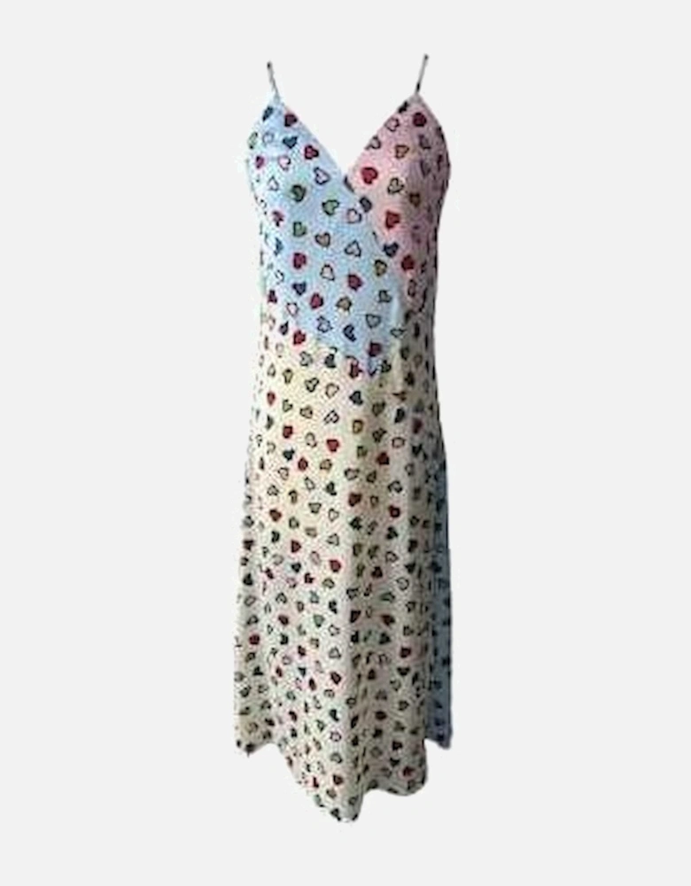 Love Heart Print Shift Dress