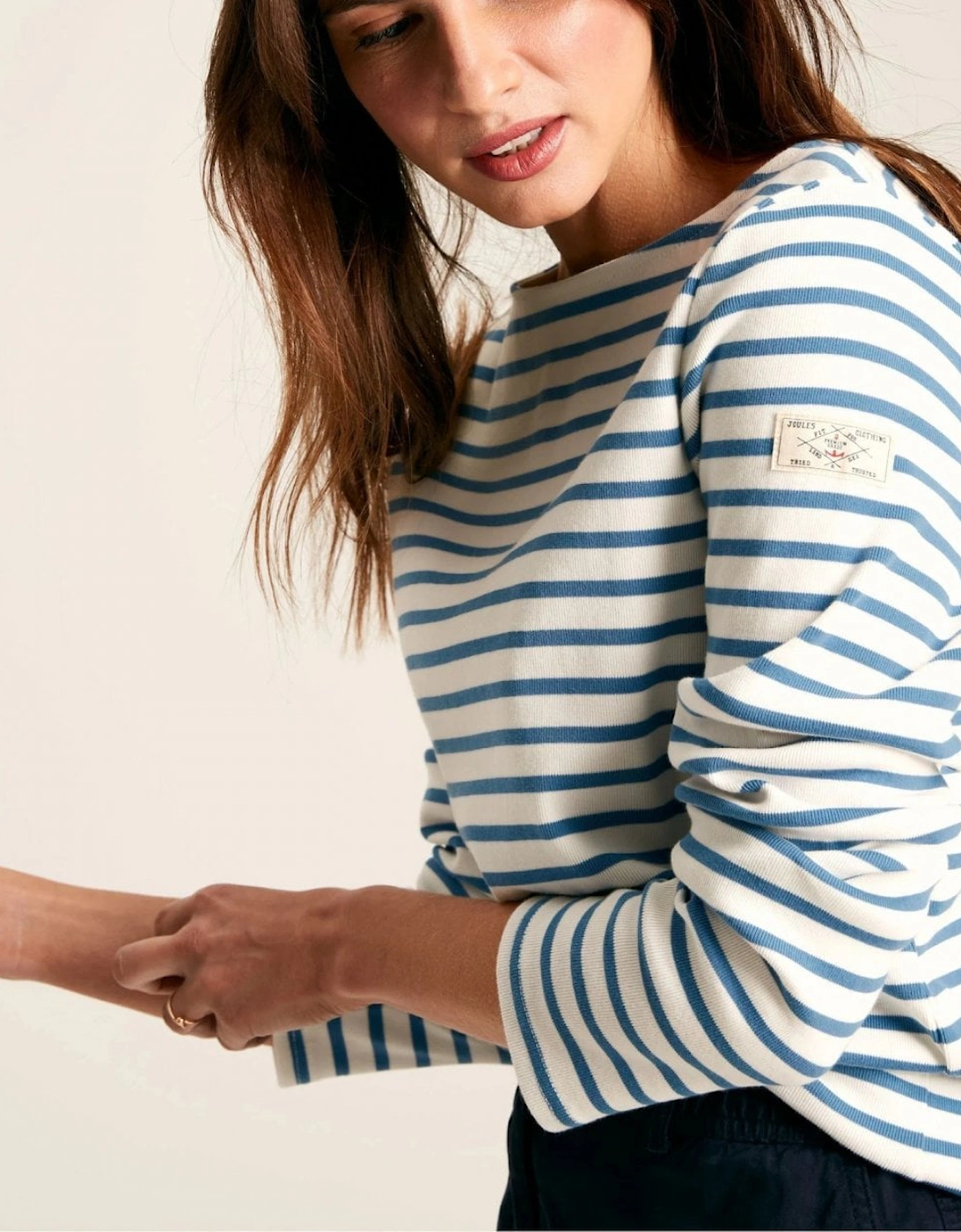 New Harbour Womens Striped Breton Top 224299