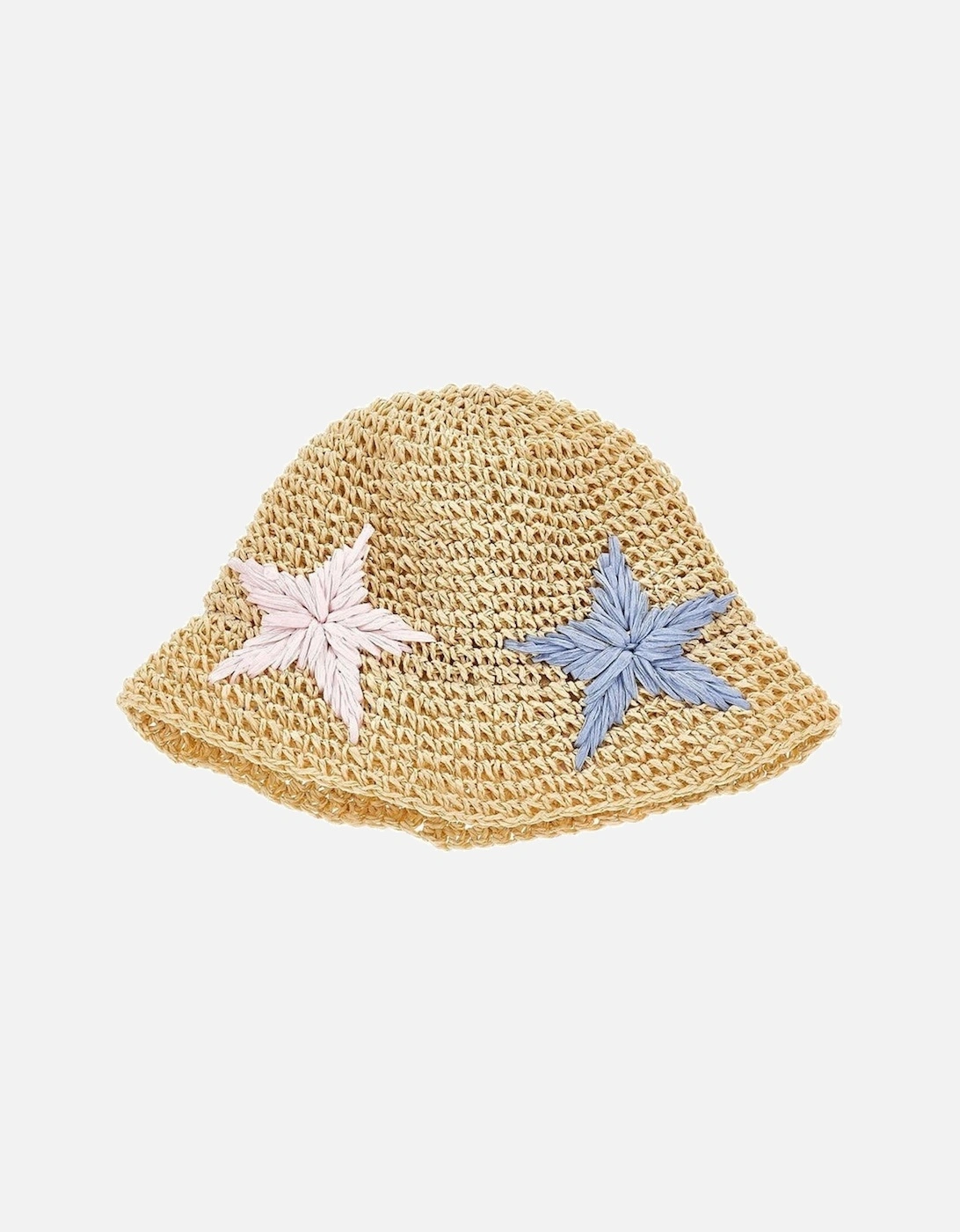 Girls Star Straw Hat
