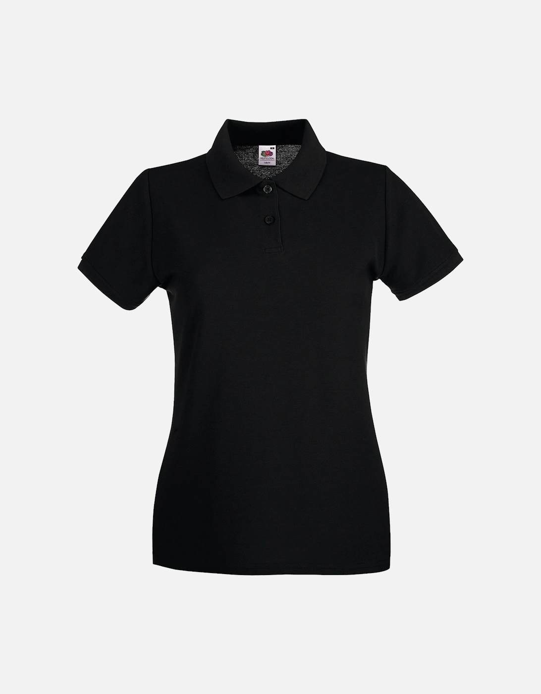 Womens/Ladies Premium Cotton Pique Lady Fit Polo Shirt, 3 of 2