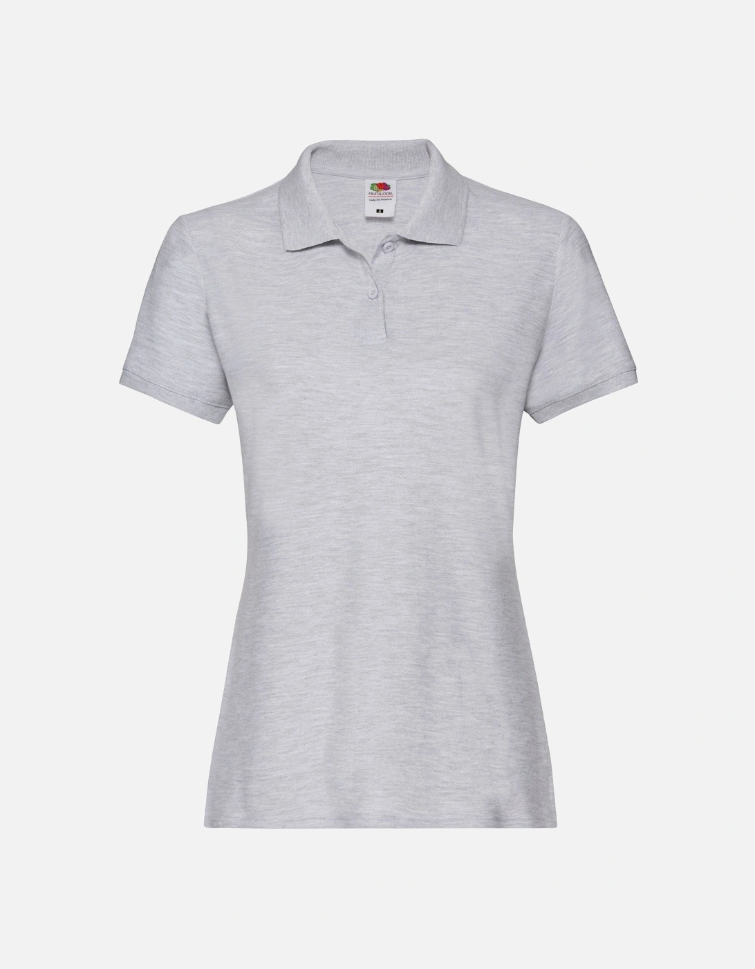Womens/Ladies Premium Cotton Pique Lady Fit Polo Shirt, 4 of 3