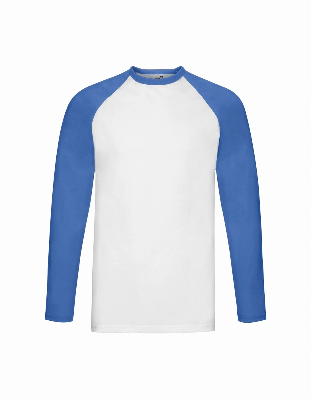 Unisex Adult Contrast Long-Sleeved Baseball T-Shirt, 4 of 3