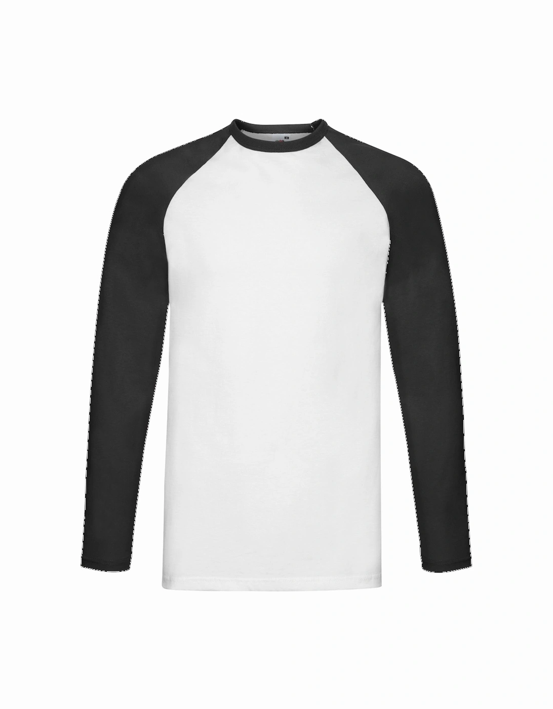 Mens Contrast Long-Sleeved Baseball T-Shirt, 4 of 3