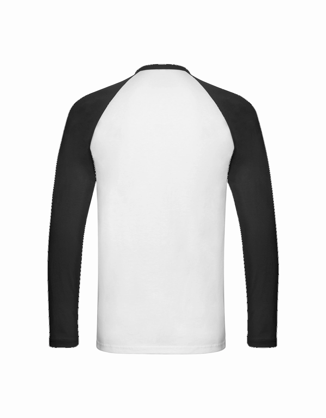 Unisex Adult Contrast Long-Sleeved Baseball T-Shirt
