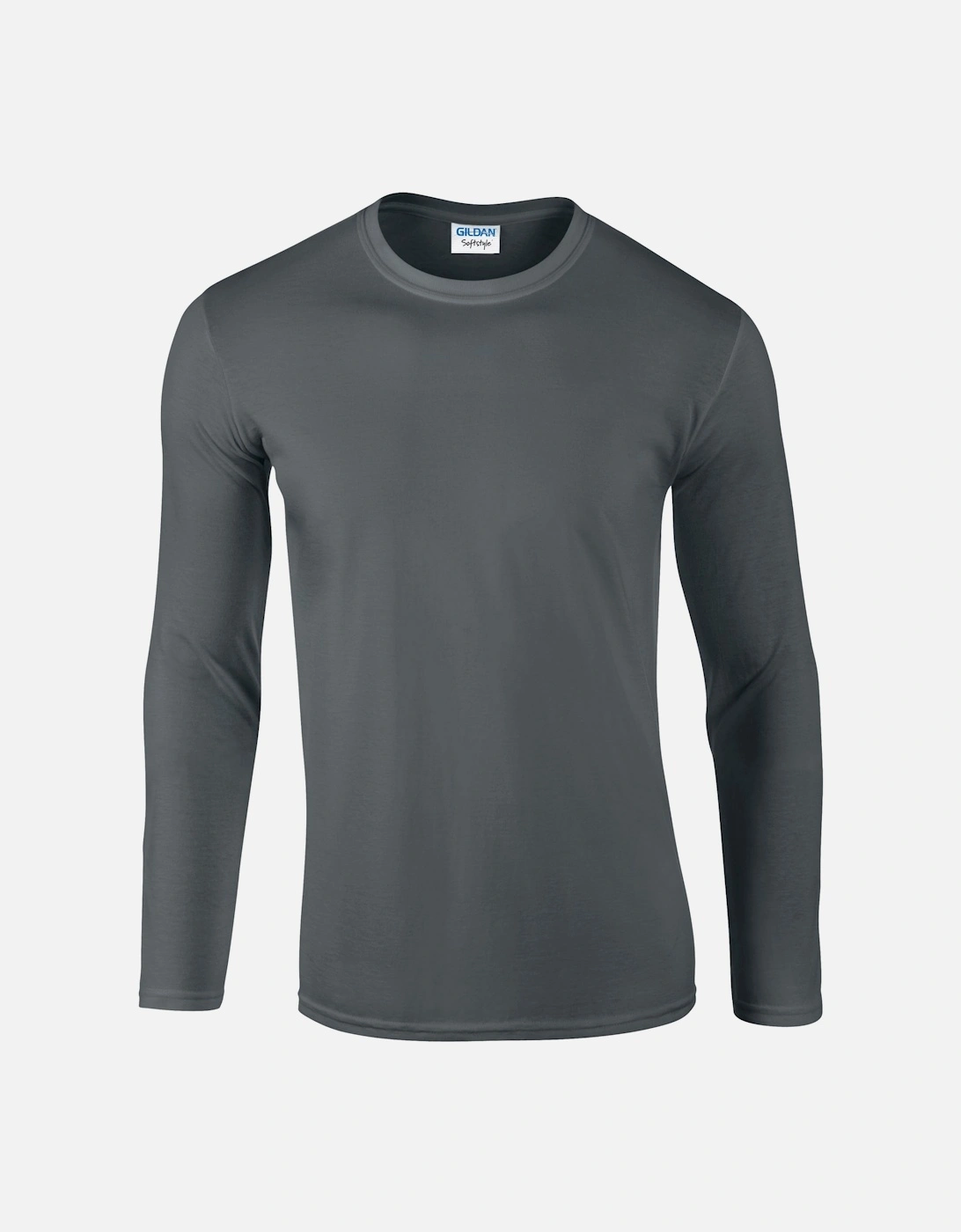 Unisex Adult Softstyle Plain Long-Sleeved T-Shirt, 4 of 3