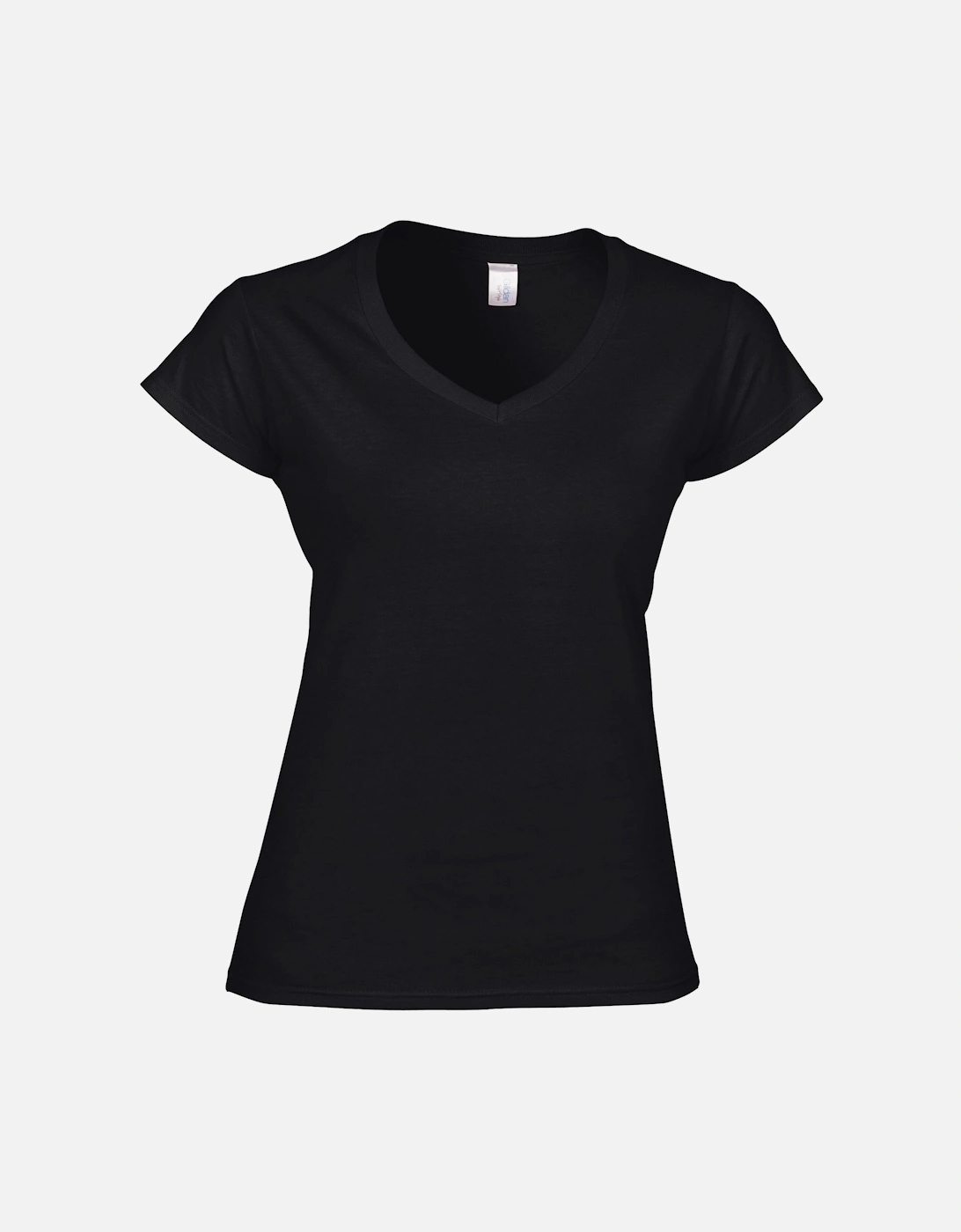 Womens/Ladies Soft Style V Neck T-Shirt, 4 of 3