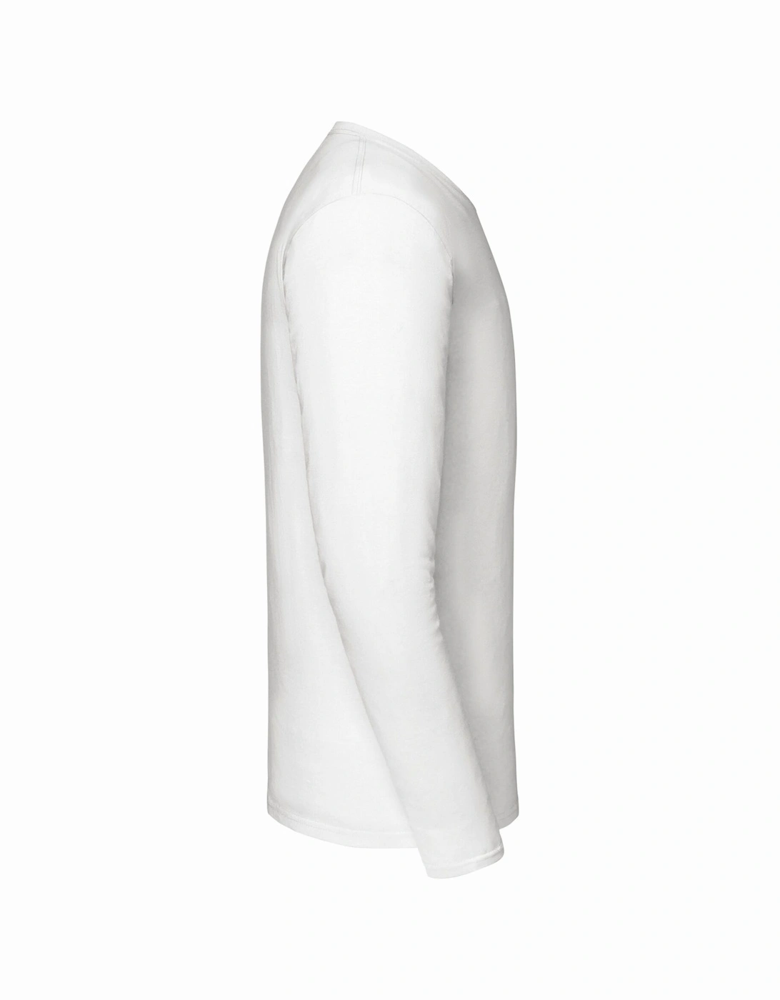 Mens Iconic Premium Plain Long-Sleeved T-Shirt