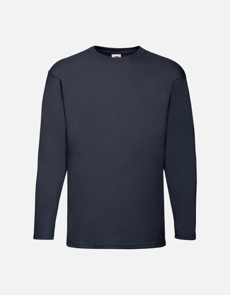 Unisex Adult Valueweight Plain Long-Sleeved T-Shirt