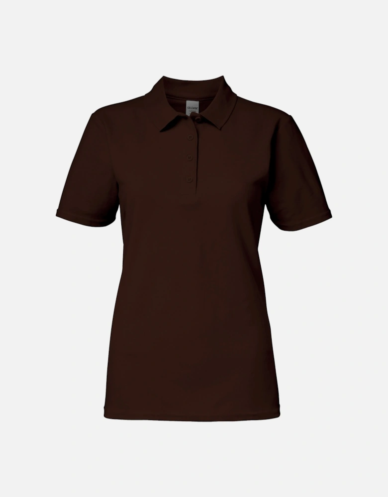 Softstyle Womens/Ladies Short Sleeve Double Pique Polo Shirt