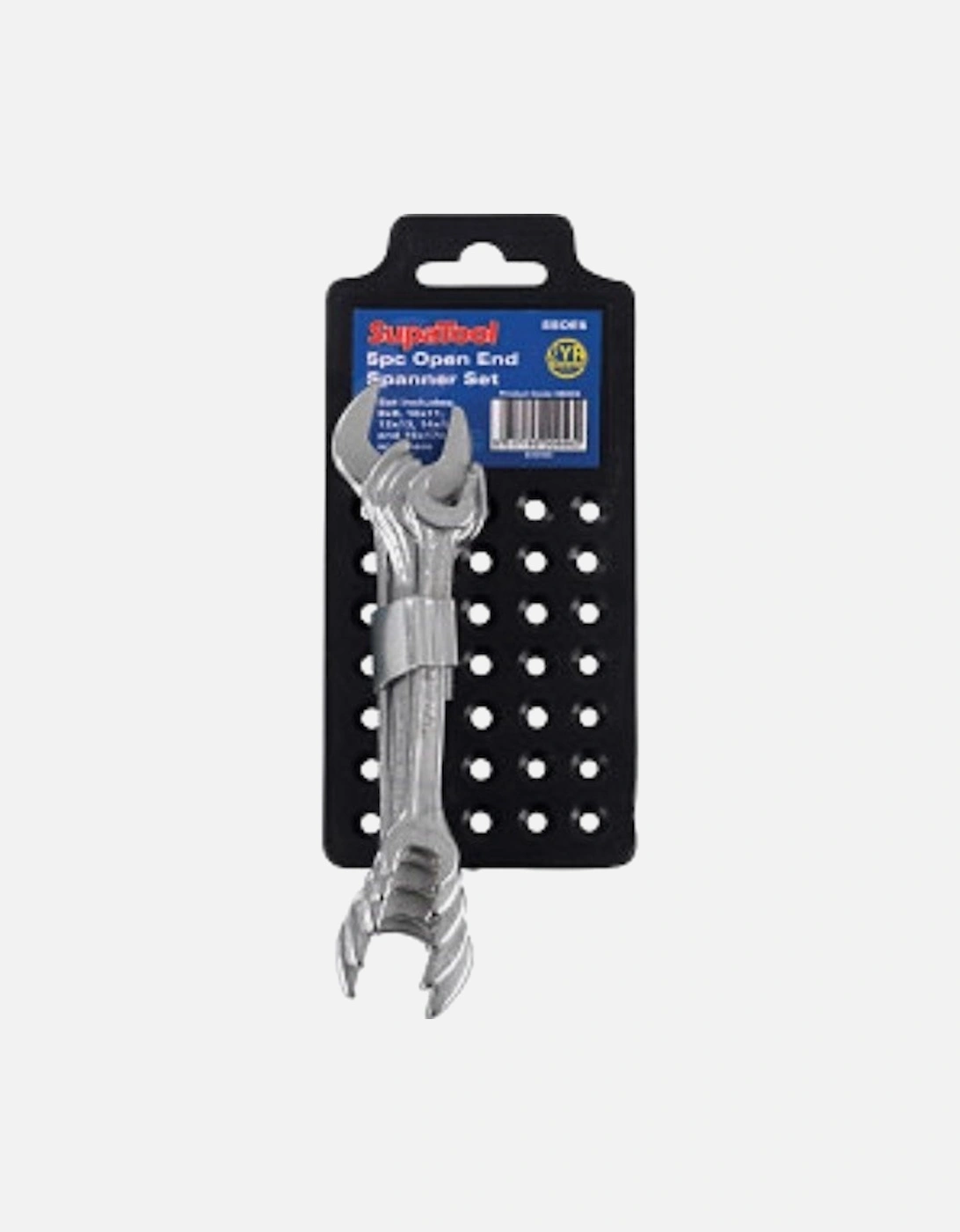 Open End Spanner Set (Pack of 5), 2 of 1