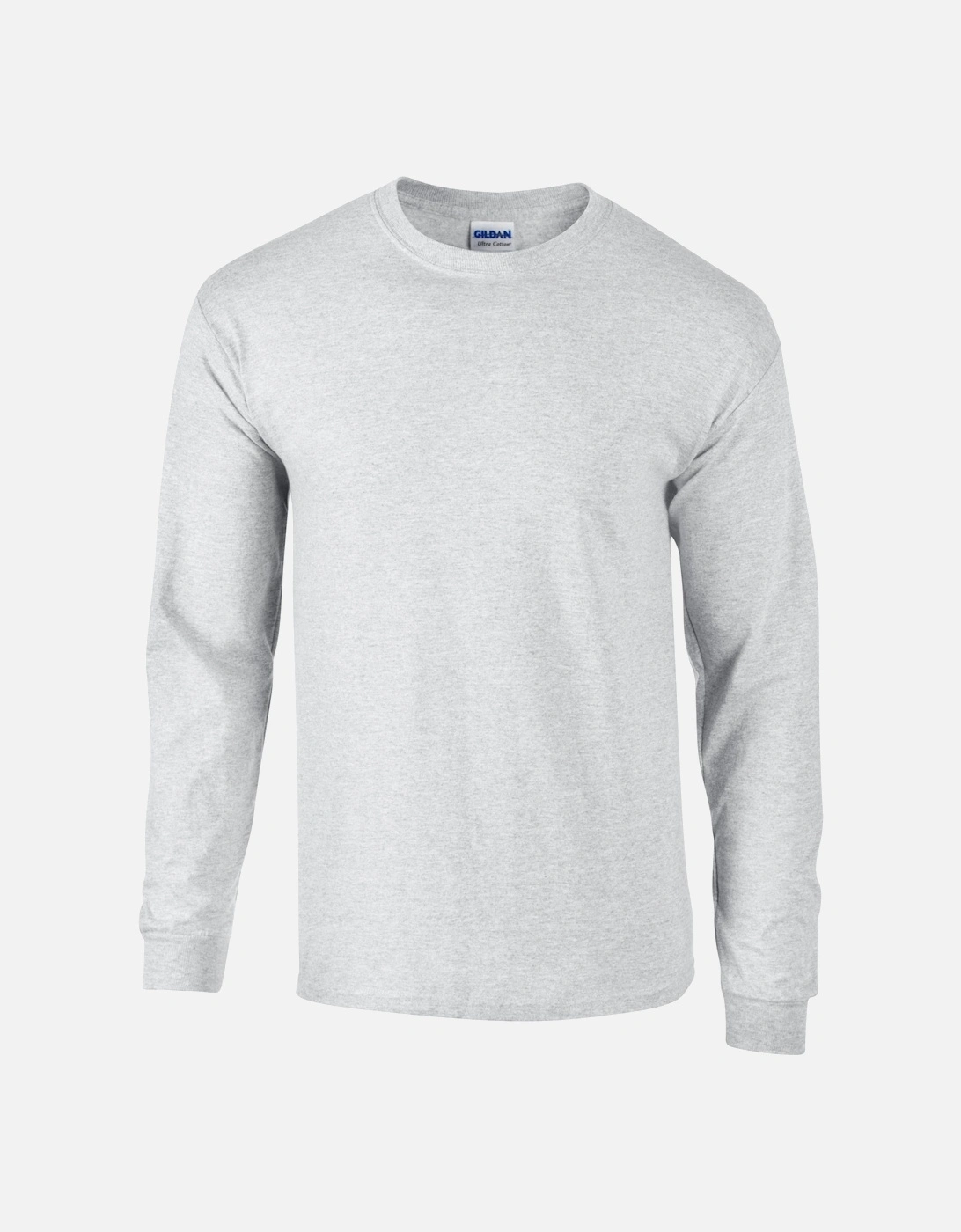Unisex Adult Ultra Plain Cotton Long-Sleeved T-Shirt, 6 of 5