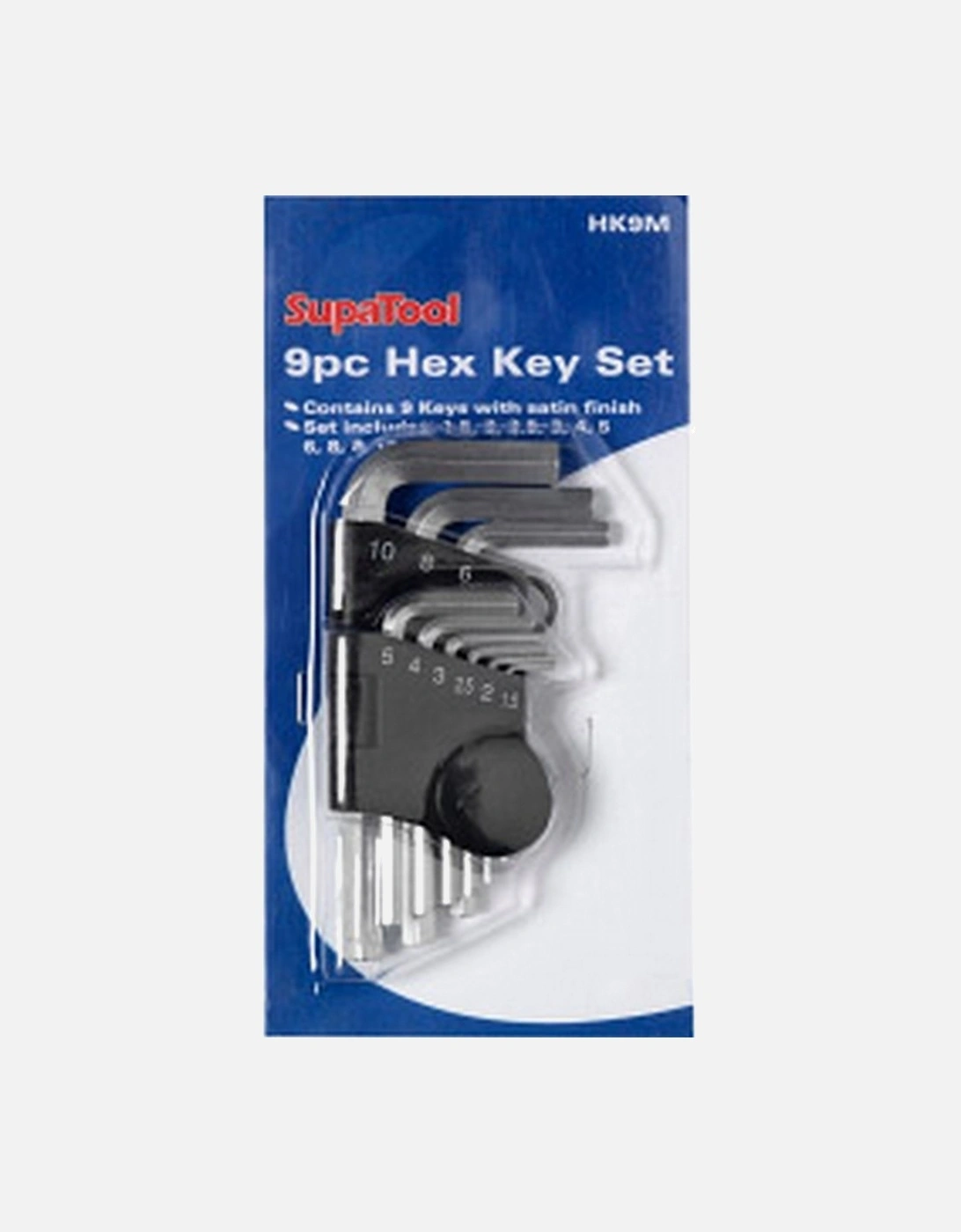 Hex Key Set (9 Piece), 2 of 1
