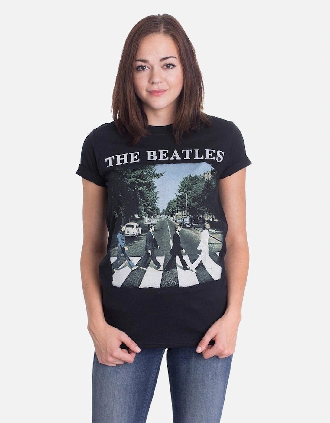 Womens/Ladies Abbey Road Logo T-Shirt, 3 of 2
