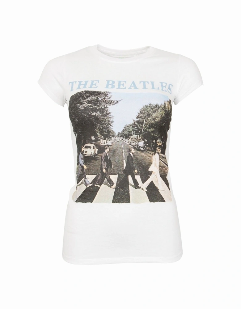 Womens/Ladies Abbey Road Logo T-Shirt