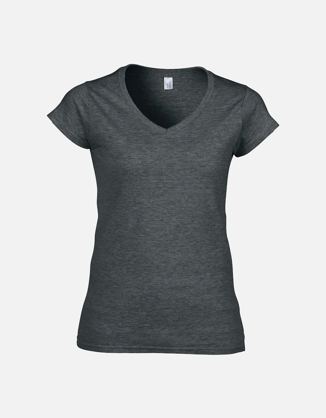 Womens/Ladies Softstyle Heather V Neck T-Shirt, 4 of 3