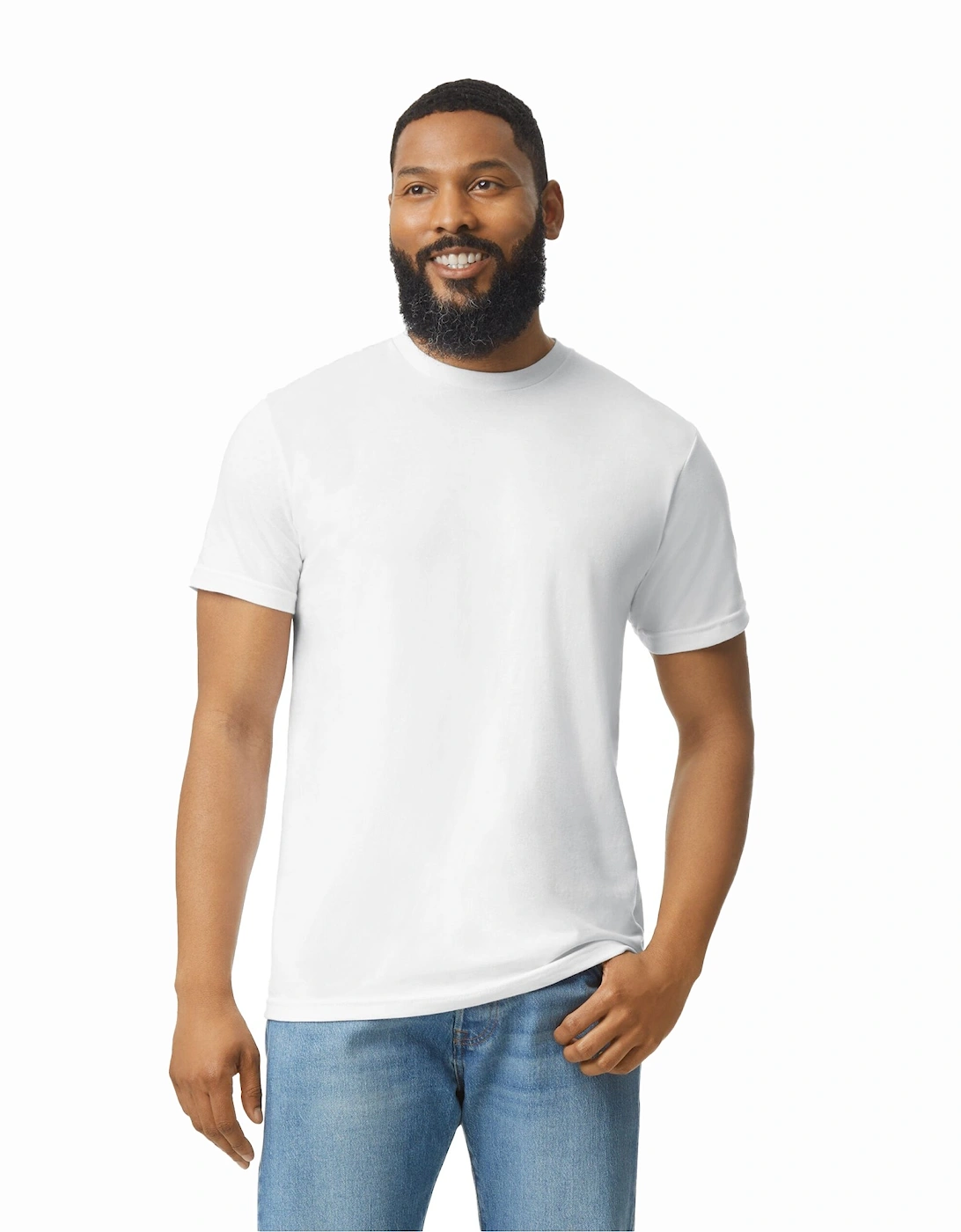 Mens Softstyle CVC T-Shirt, 3 of 2
