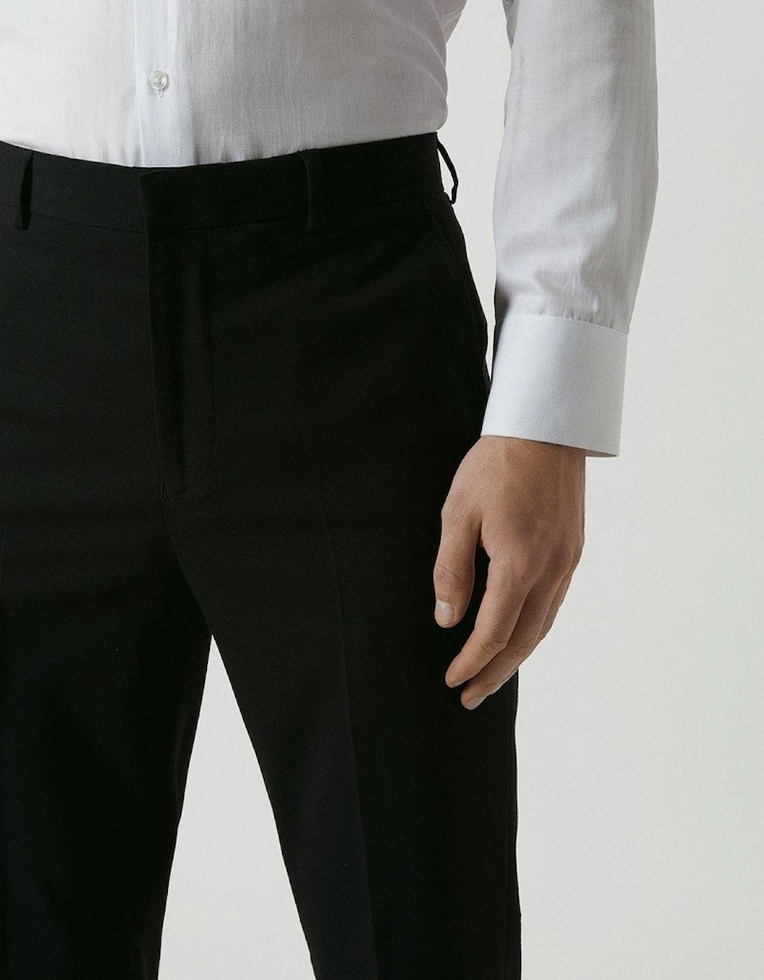 Mens Essential Skinny Suit Trousers