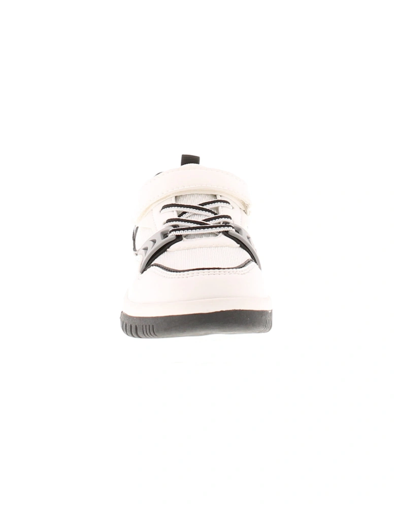 Childrens Trainers Alex Lace Up white UK Size