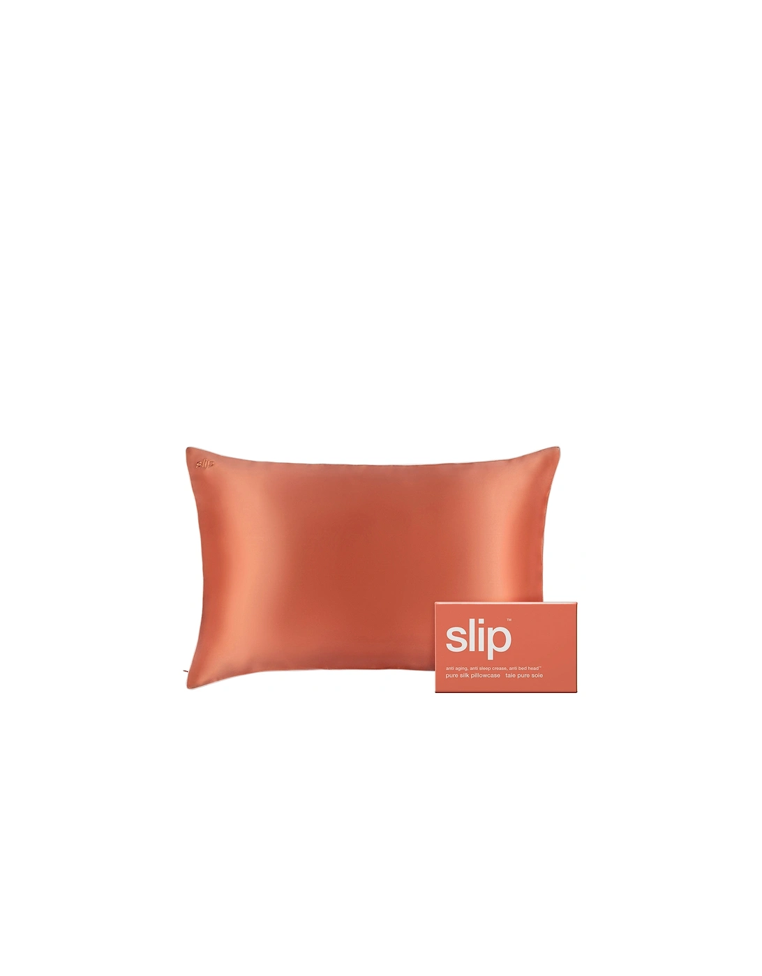 Pure Silk Queen Pillowcase - Coral Sunset, 2 of 1