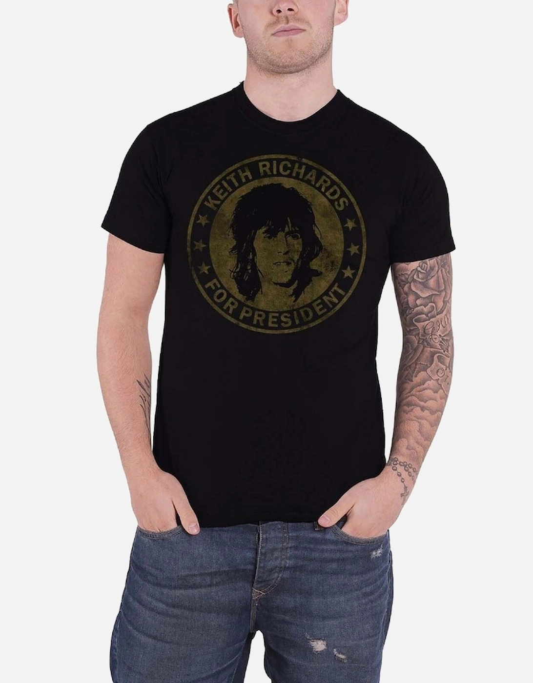 Unisex Adult Keith For President T-Shirt, 4 of 3