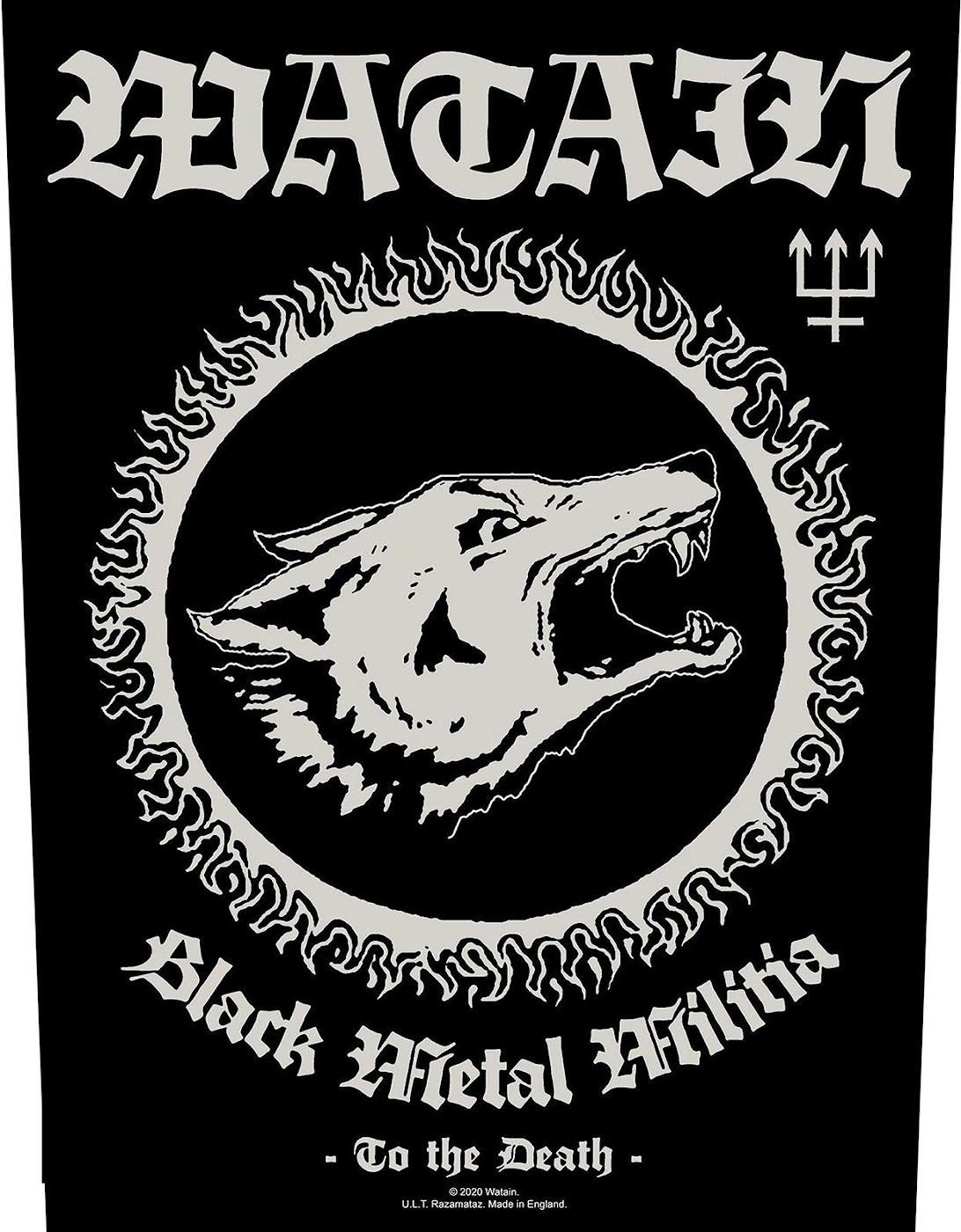 Black Metal Militia Patch, 2 of 1