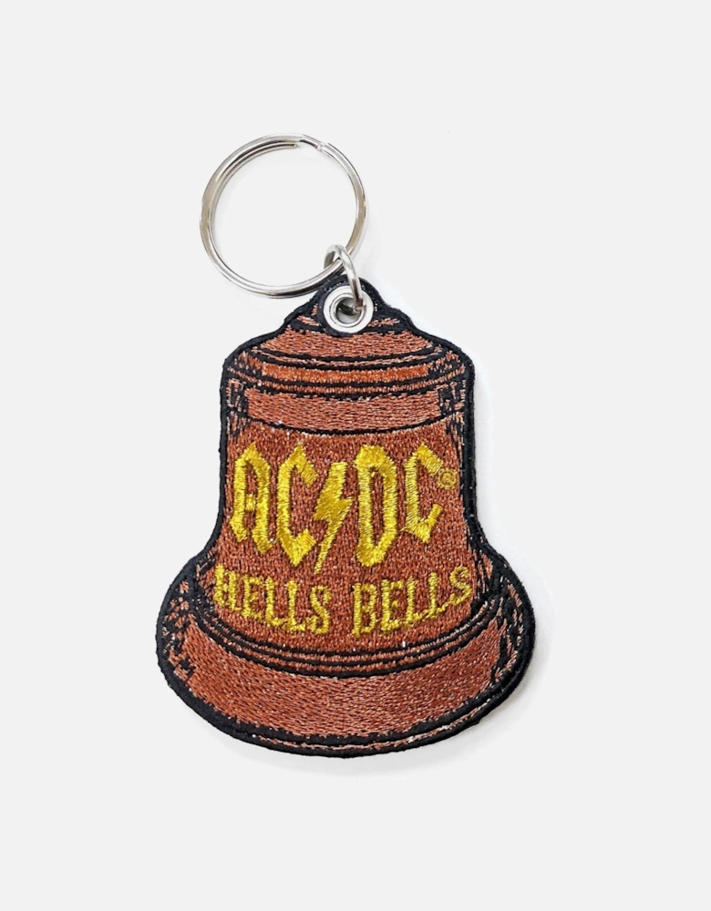 Hells Bells Double Sided Patch Keyring