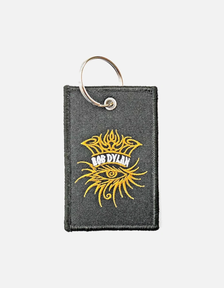 Eye Double Sided Patch Keyring