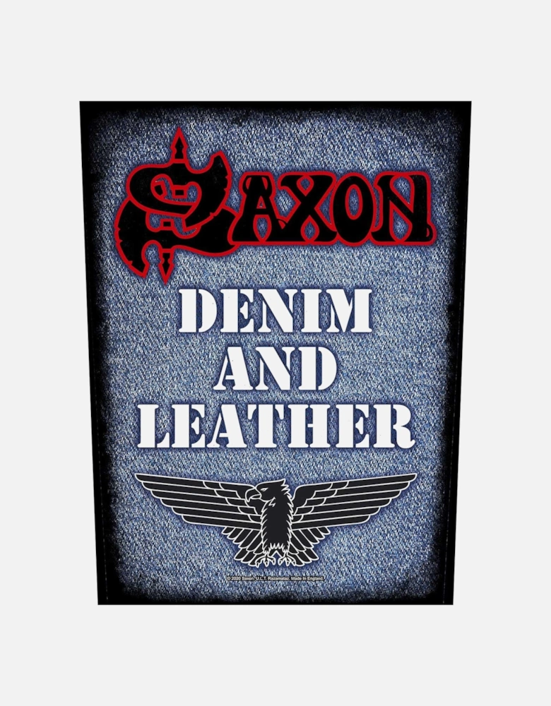 Denim And Leather Patch
