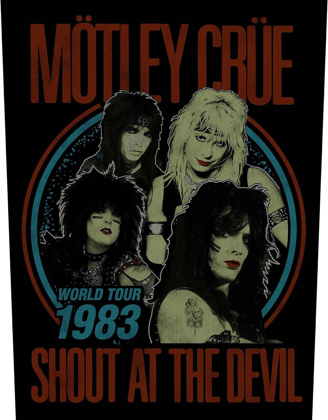 Shout At The Devil World Tour 83 Patch, 2 of 1