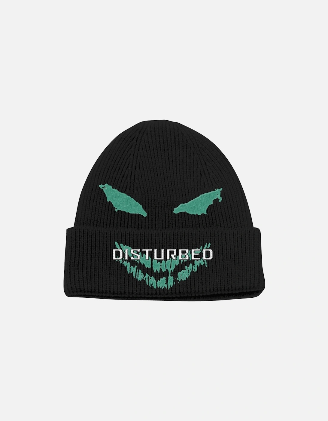 Unisex Adult Green Face Beanie, 2 of 1