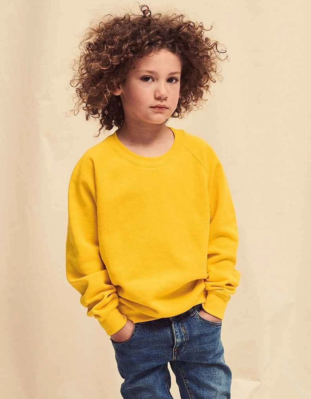 Childrens/Kids Classic Raglan Sweatshirt