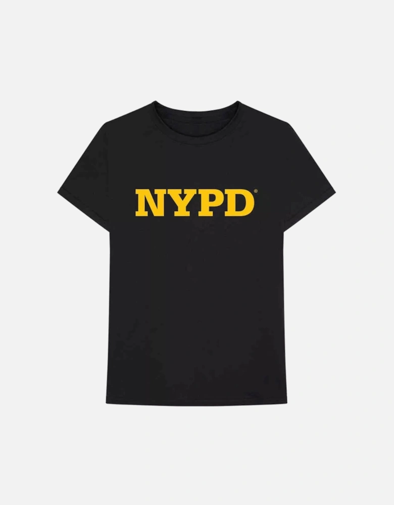 Unisex Adult New York City Text Cotton Logo T-Shirt