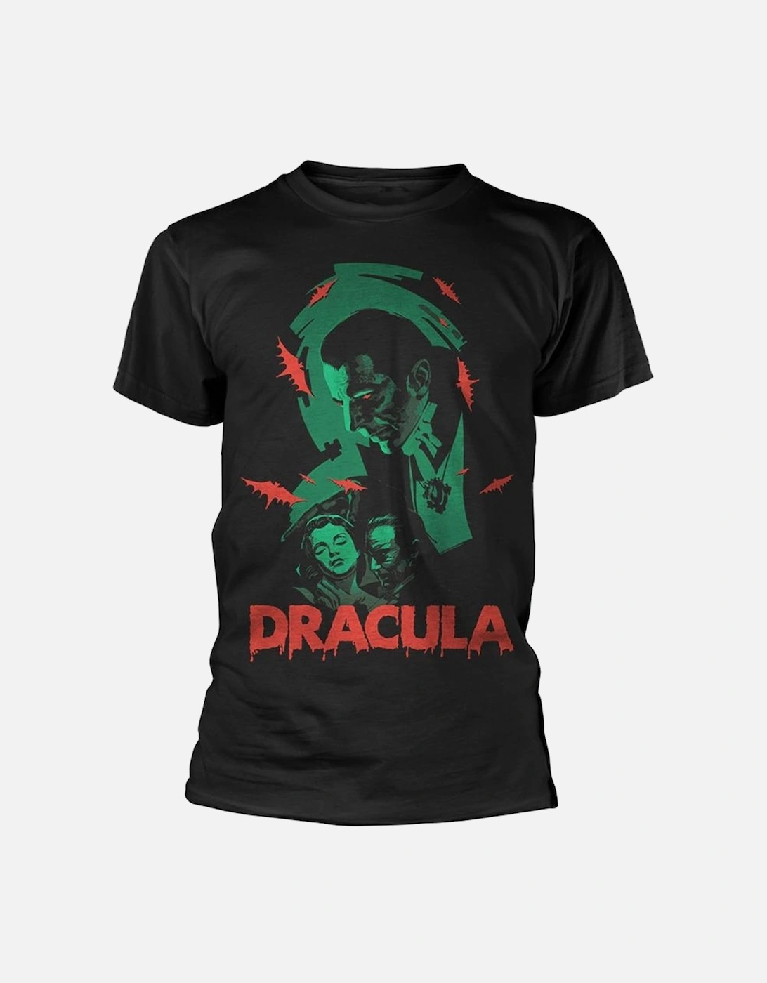Unisex Adult Dracula Luna T-Shirt, 2 of 1