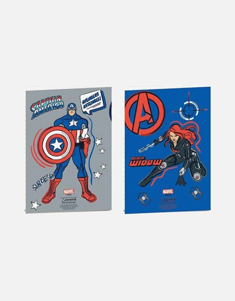 Avenger Hero Club A5 Notebook (Pack of 2)