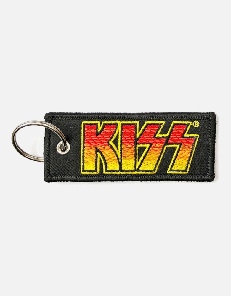 Double Sided Patch Logo Keyring