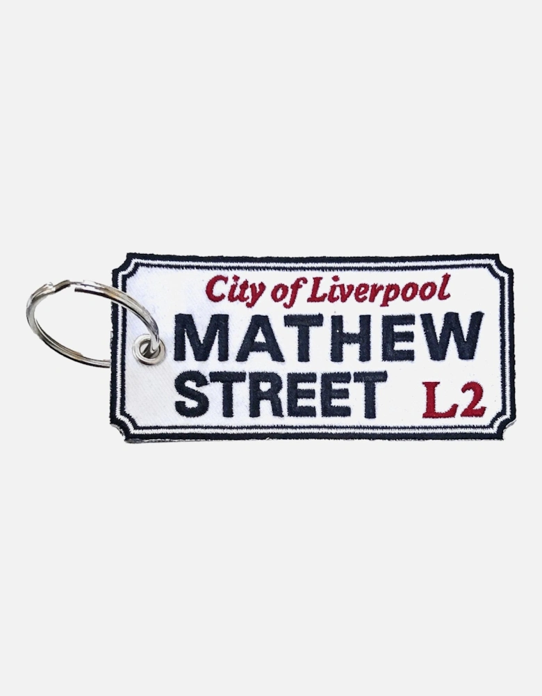 Mathew Street, Liverpool Sign Road Sign Keyring