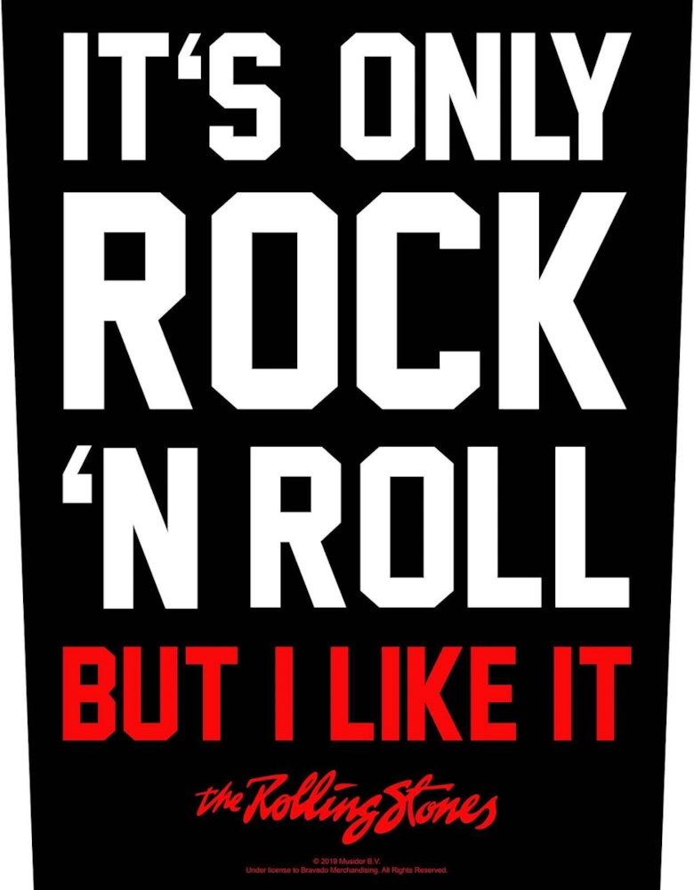 It?'s Only Rock N Roll Patch
