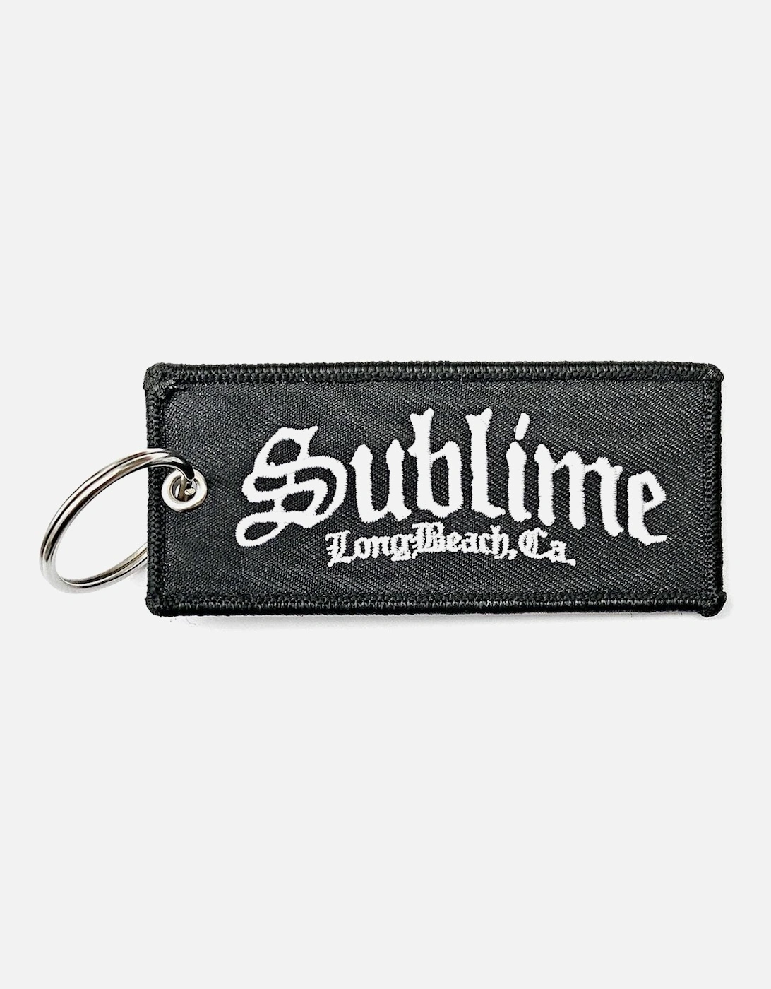Long Beach C.A Double Sided Patch Logo Keyring, 2 of 1