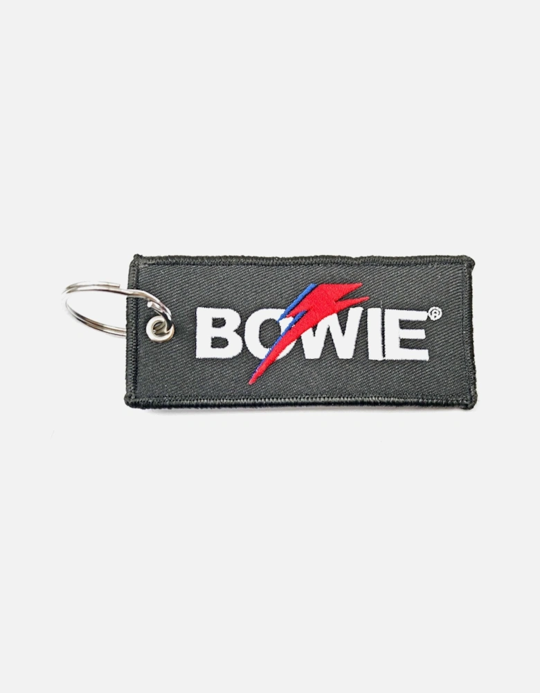 Flash Double Sided Patch Keyring