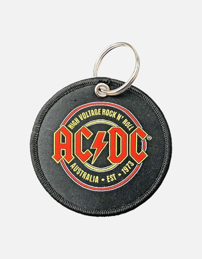 Est. 1973 Double Sided Patch Keyring