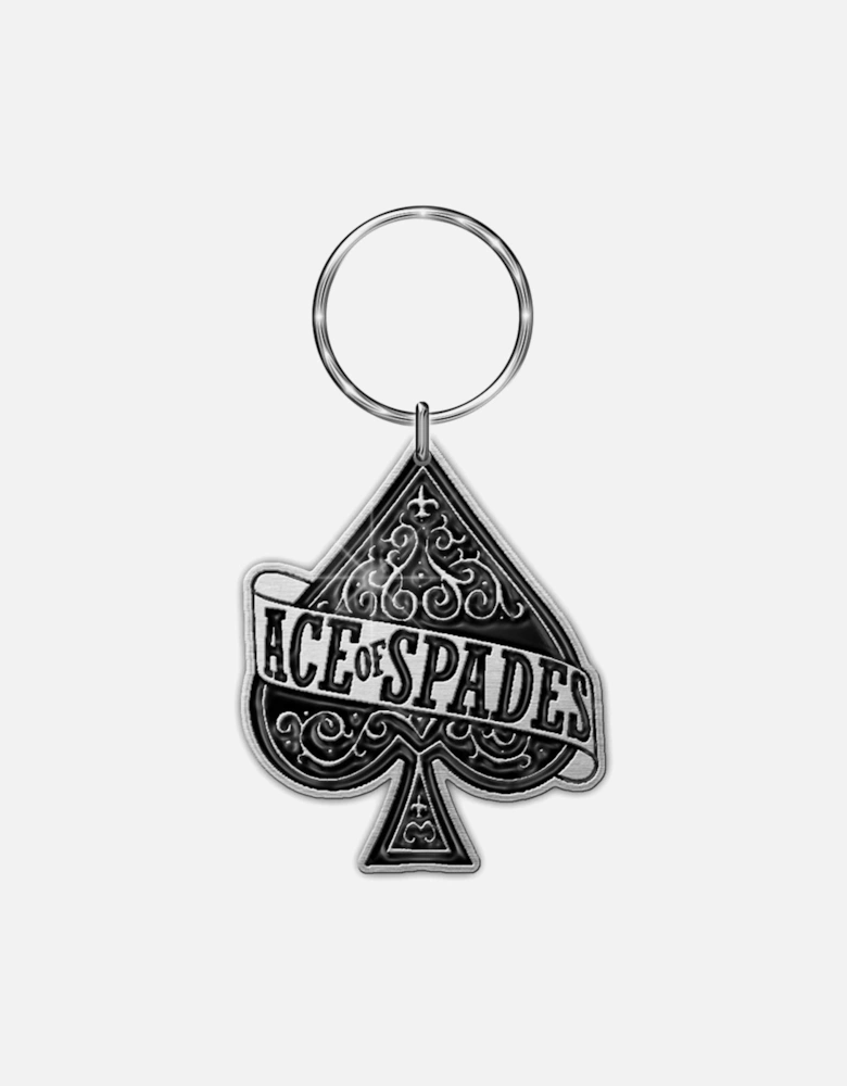 Ace Of Spades Keyring