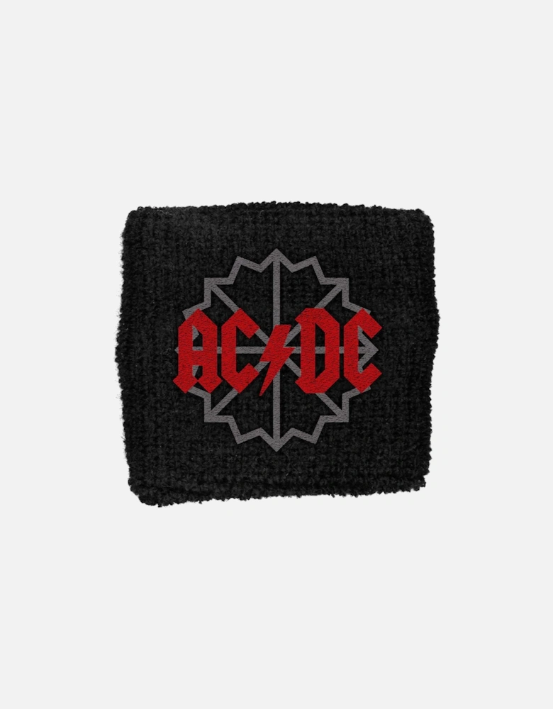 Black Ice Logo Fabric Wristband